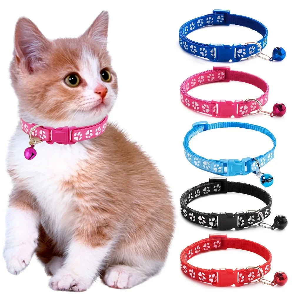 Adjustable Cat Collar with Bell - My Store