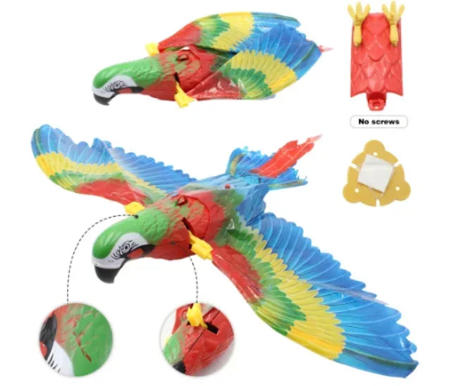 Interactive Electric Flying Bird Cat Toy for Engaging Play and Fun