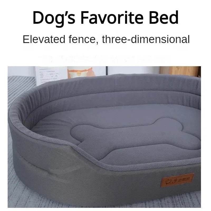 Fluffy Dog Cushion Sofa Bed for Cozy and comfortable Pet Lounging