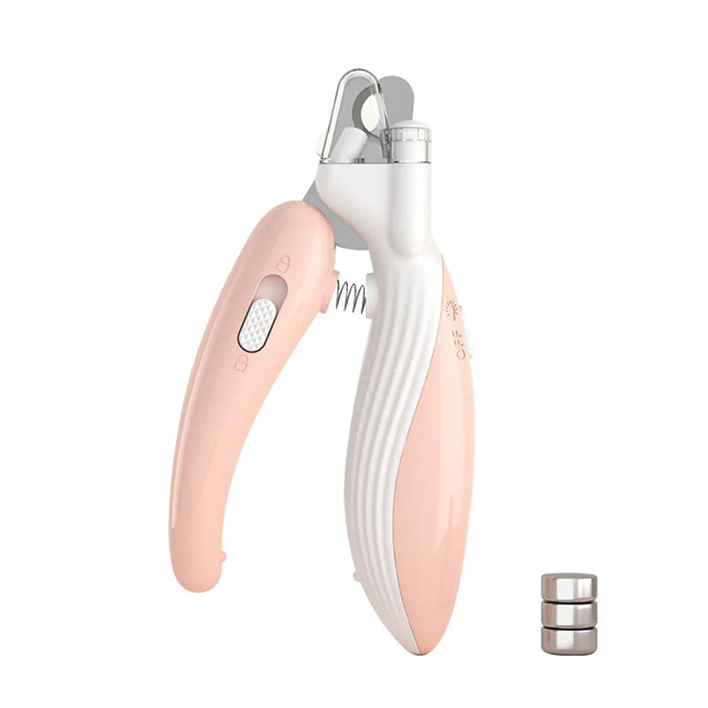 LED Pet Nail Clippers for Safe Precise Trimming with Bright Light