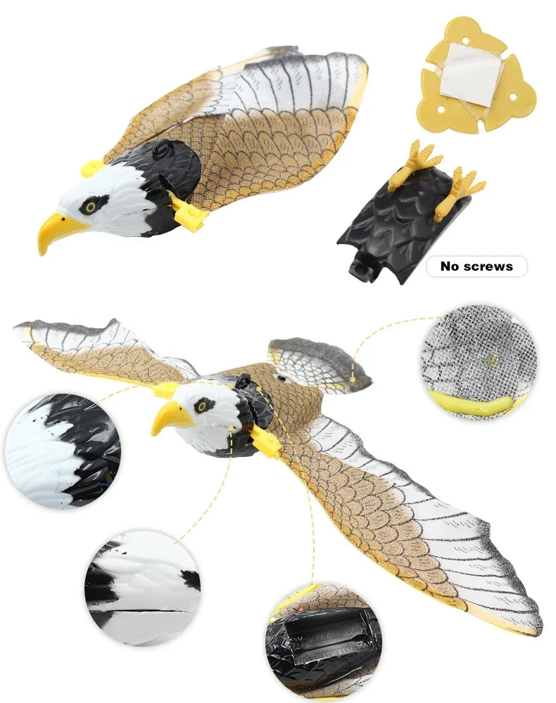 Interactive Electric Flying Bird Cat Toy for Engaging Play and Fun