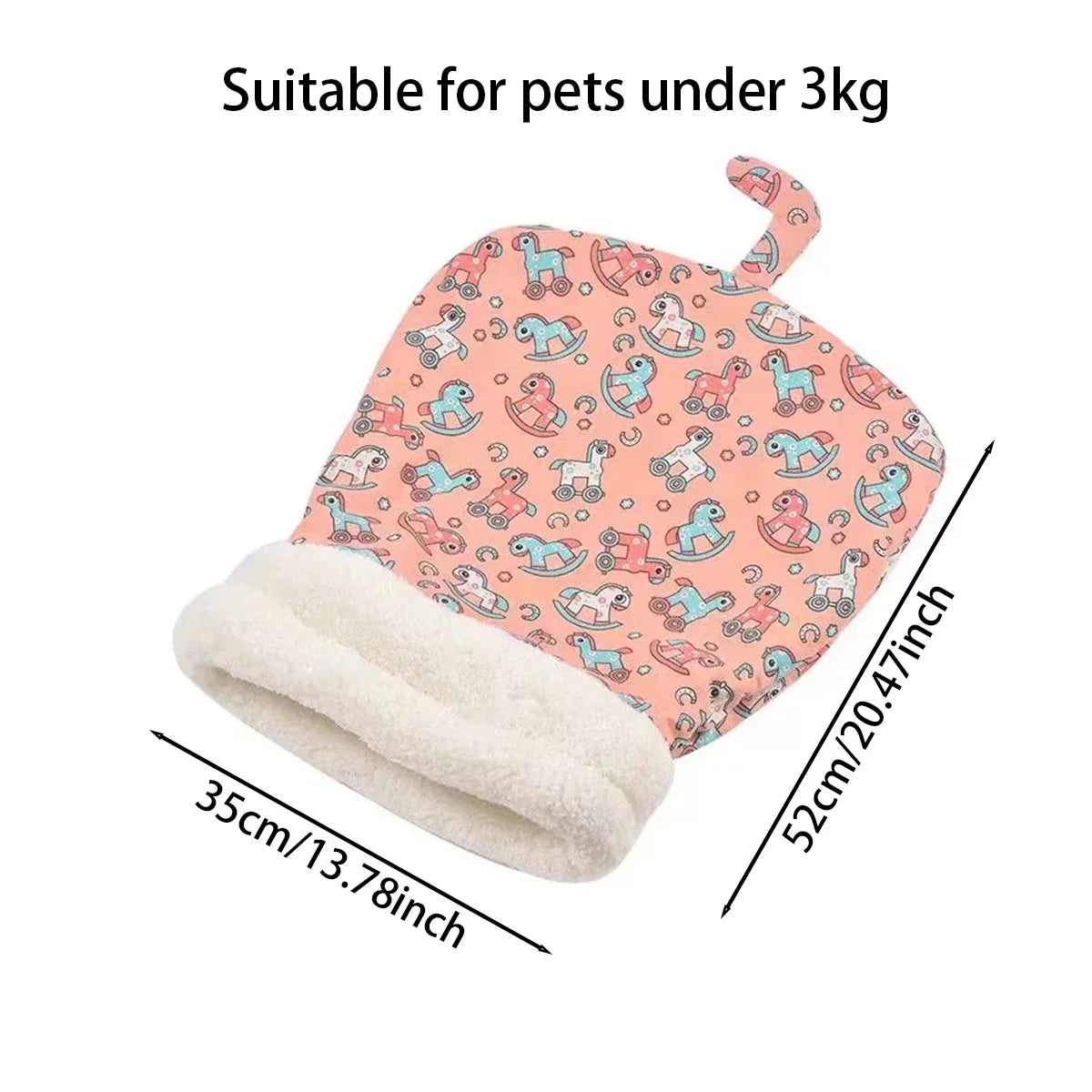 Soft Cat Sleeping Bag for Cozy warm and Comfy Naps all Day Long