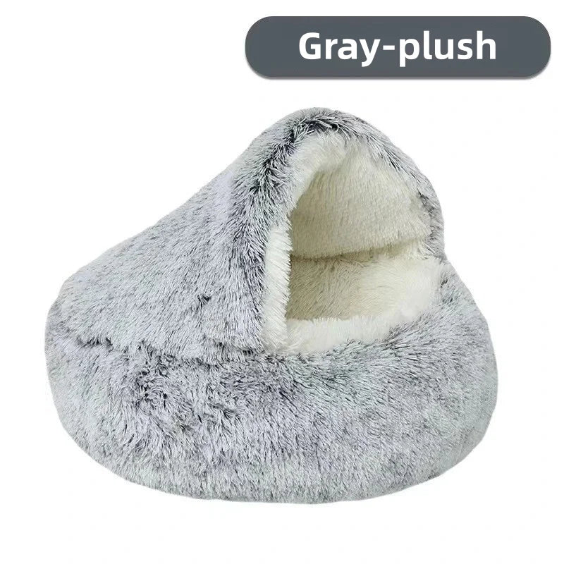 Soft Plush Pet Bed for Cozy Comfort and Warmth for Your Furry Friend