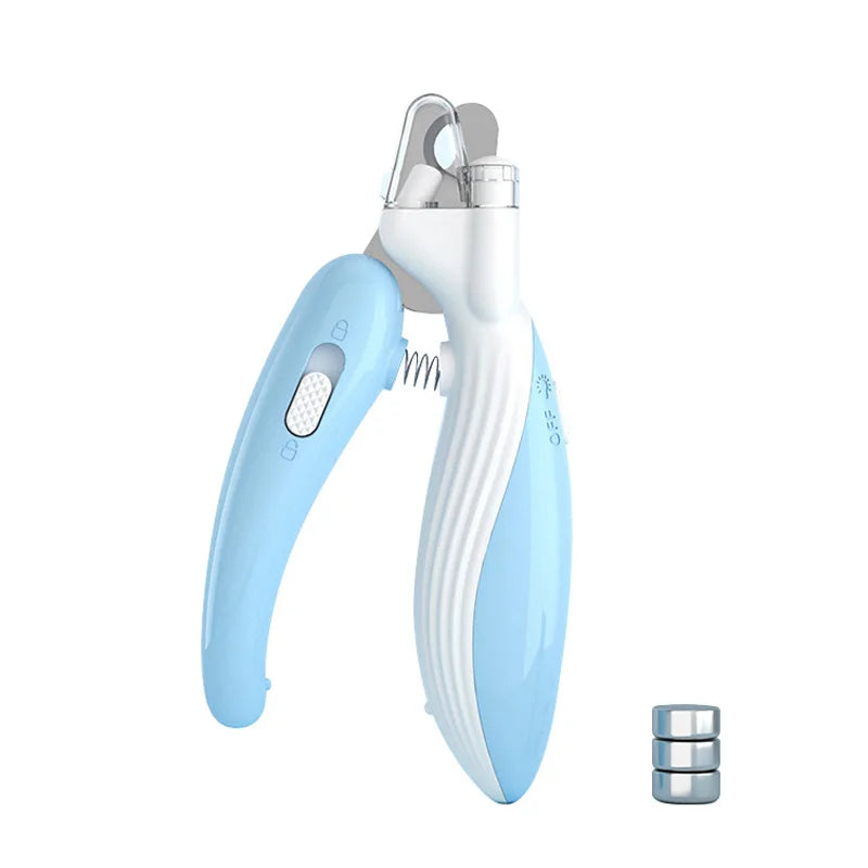 LED Pet Nail Clippers for Safe Precise Trimming with Bright Light
