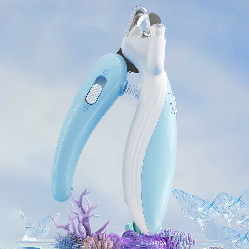 LED Pet Nail Clippers for Safe Precise Trimming with Bright Light