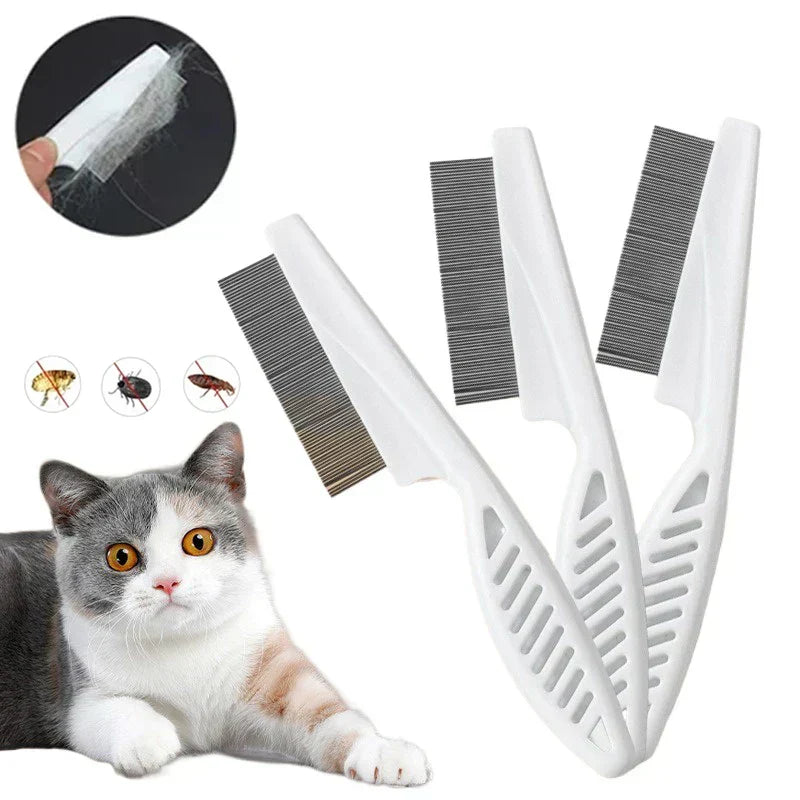 Stainless Steel Pet Shedding Tool for Effective Fur Removal and Groom