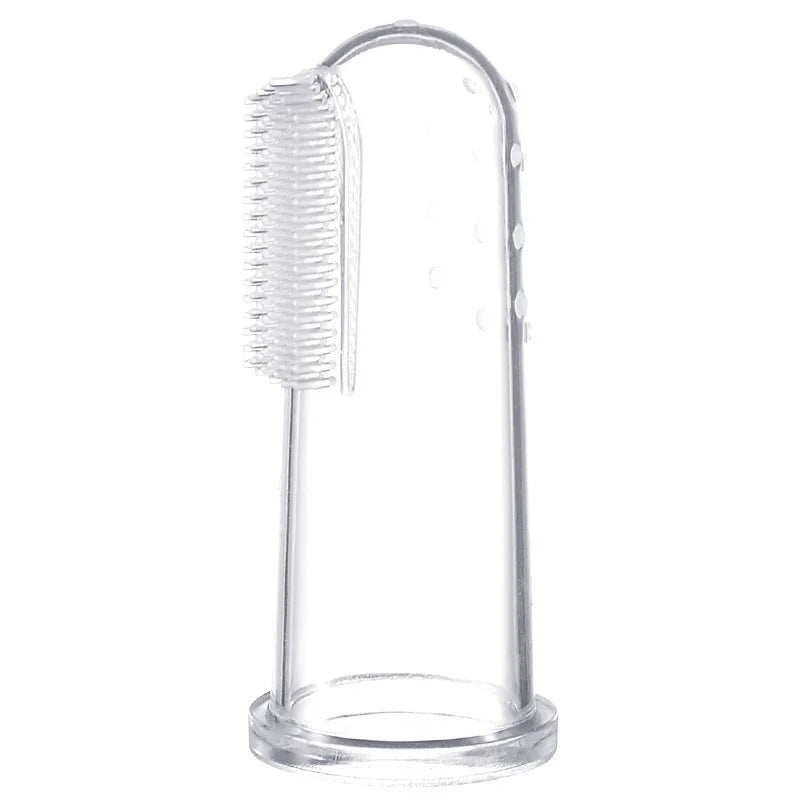 Super Soft Silicone Pet Finger Toothbrush for Gentle Care