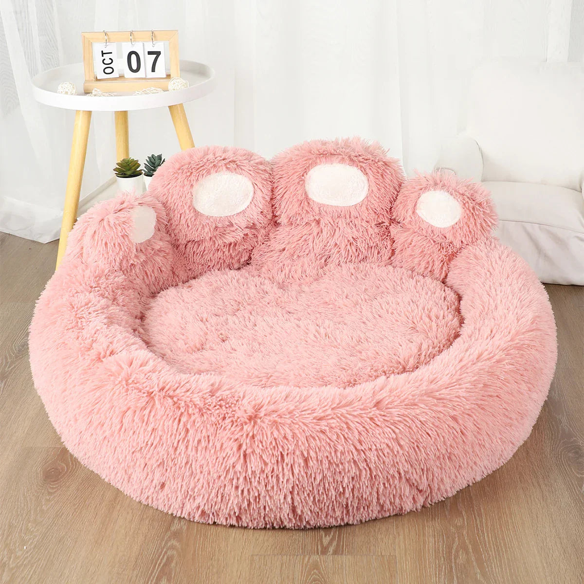 Fluffy Dog Bed for Ultimate Comfort and Cozy Relaxation for Pets
