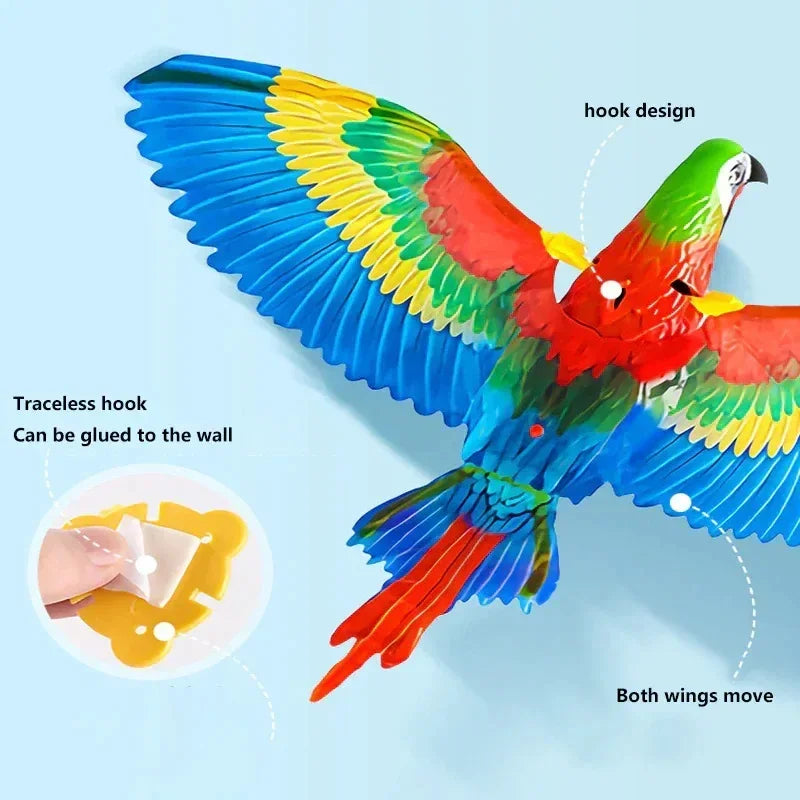 Interactive Electric Flying Bird Cat Toy for Engaging Play and Fun