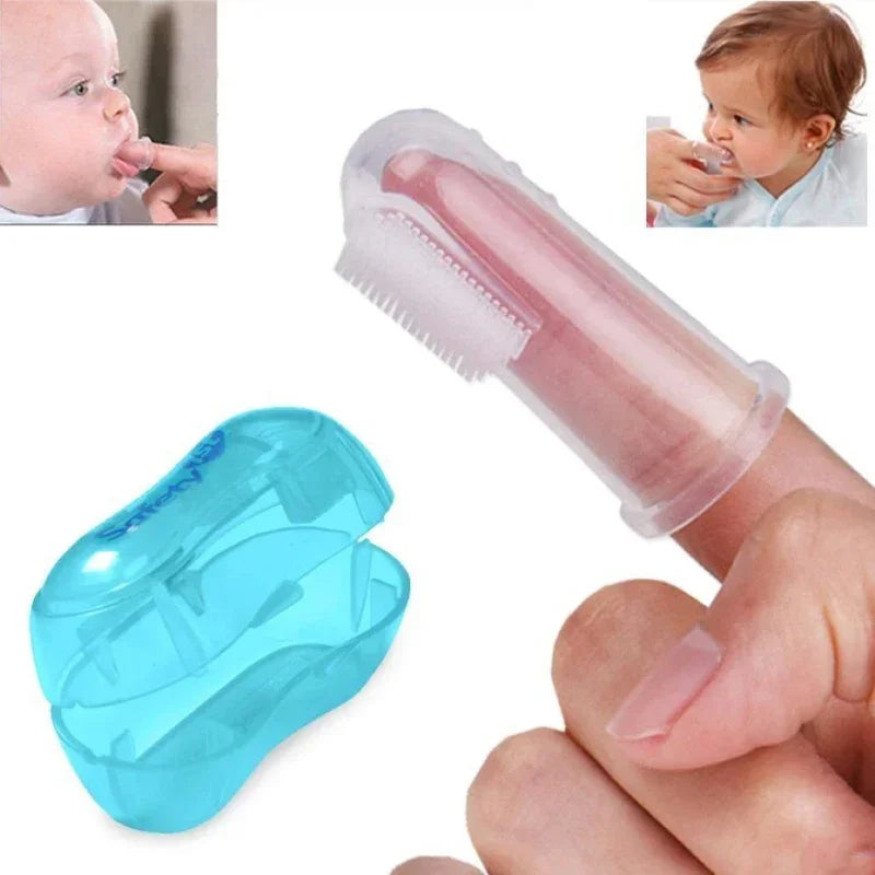 Super Soft Silicone Pet Finger Toothbrush for Gentle Care