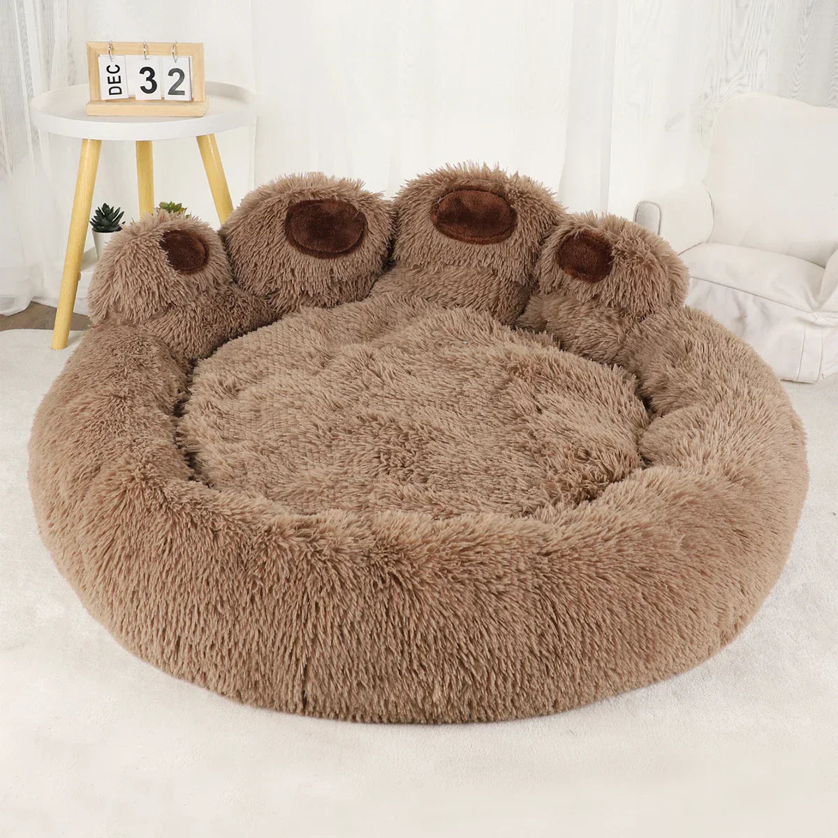 Fluffy Dog Bed for Ultimate Comfort and Cozy Relaxation for Pets