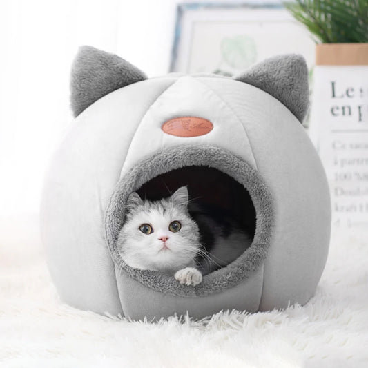 Cozy Deep Sleep Cat Bed