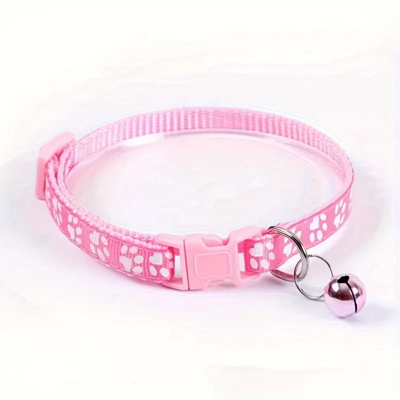 Adjustable Cat Collar with Bell