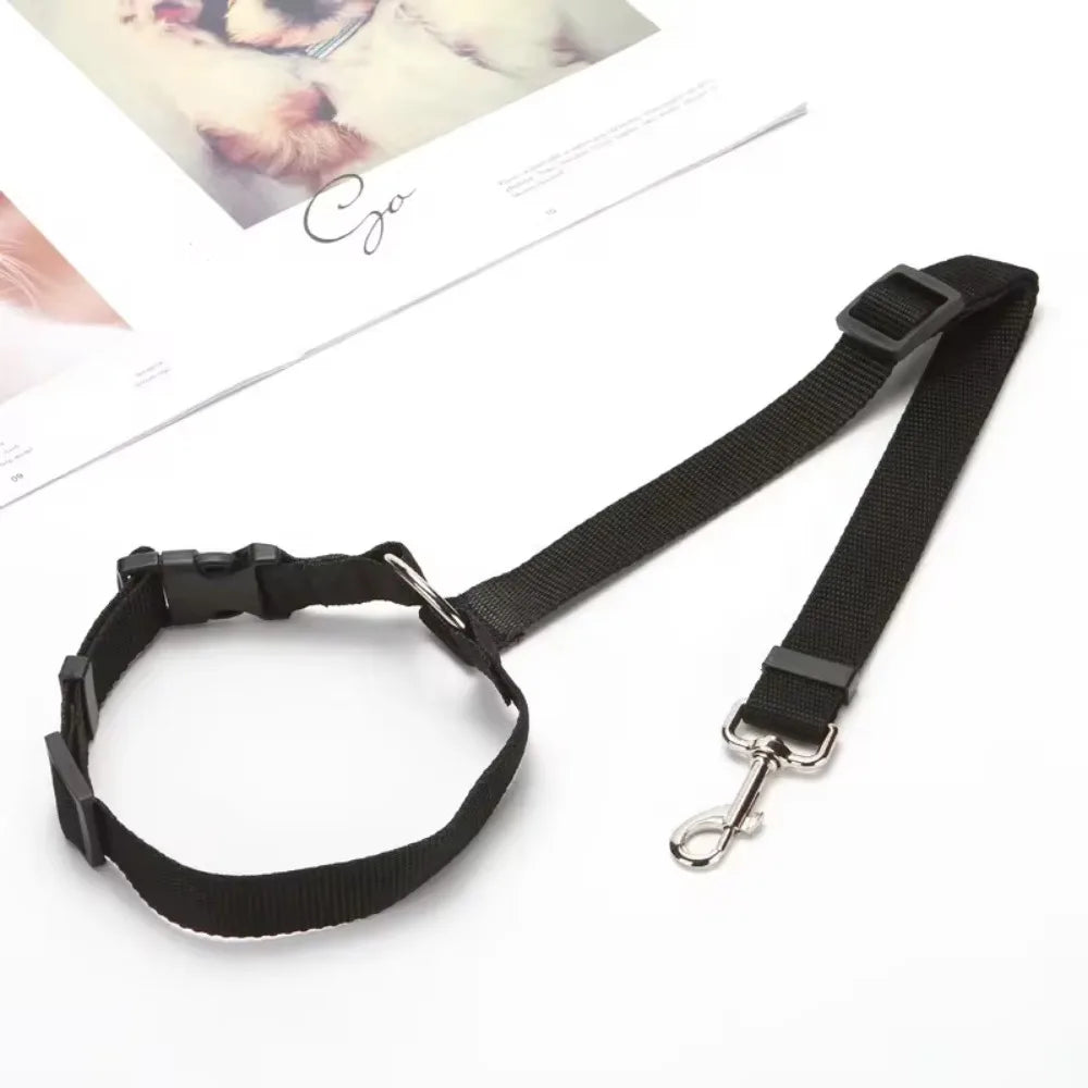 Adjustable 2-in-1 Pet Car Seat Belt