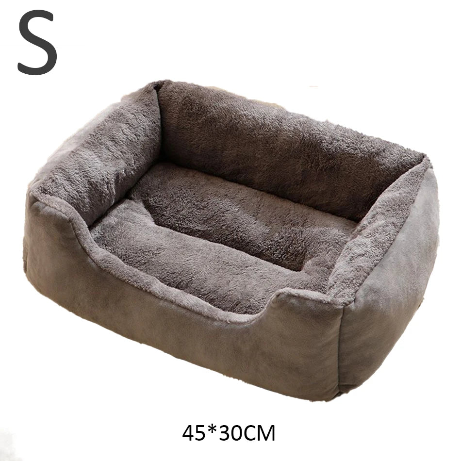 Plush Bed for Cats and Dogs