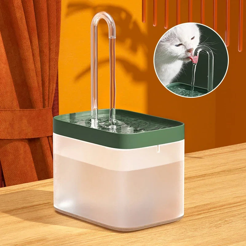 Ultra Quiet Smart Cat Water Fountain for Fresh Flowing Water