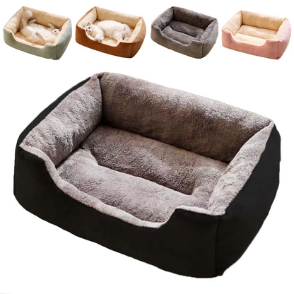 Plush Bed for Cats and Dogs