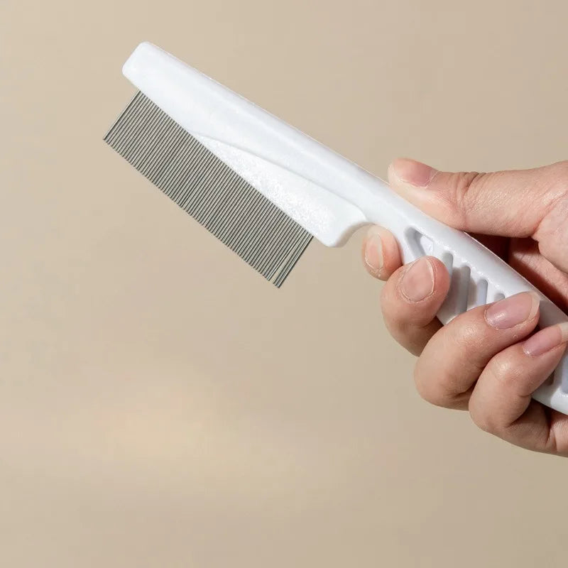 Stainless Steel Pet Shedding Tool for Effective Fur Removal and Groom