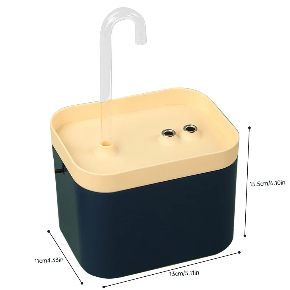 Ultra Quiet Smart Cat Water Fountain for Fresh Flowing Water