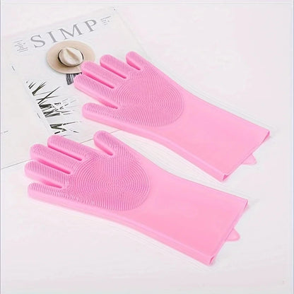 Silicone Pet Grooming Gloves