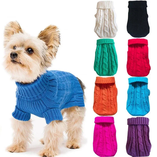 Cozy Knitted Dog Sweater