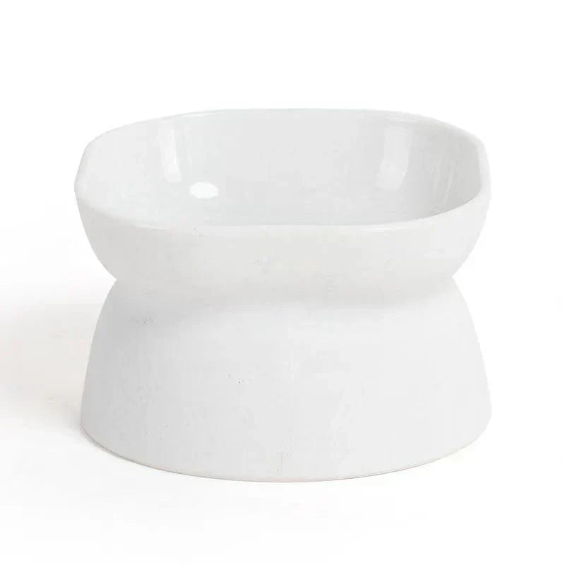 Elevated Cat and Dog Food Bowl for Comfortable Feeding and Easy Eating
