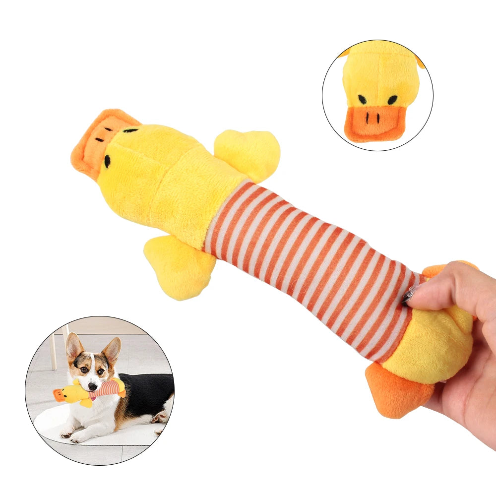 Soft Plush Squeaky Pet Toy