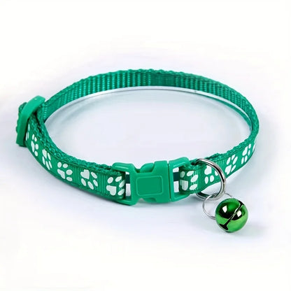 Adjustable Cat Collar with Bell