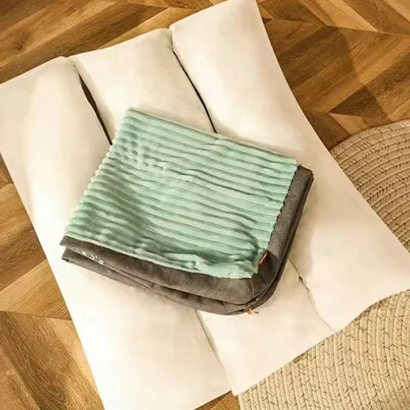Soft Corduroy Pet Dog Bed for Comfortable Rest and Relaxation