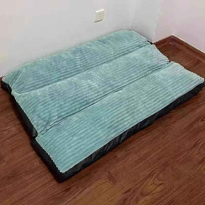 Soft Corduroy Pet Dog Bed for Comfortable Rest and Relaxation