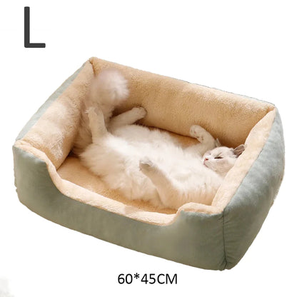 Plush Bed for Cats and Dogs