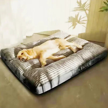 Soft Corduroy Pet Dog Bed for Comfortable Rest and Relaxation