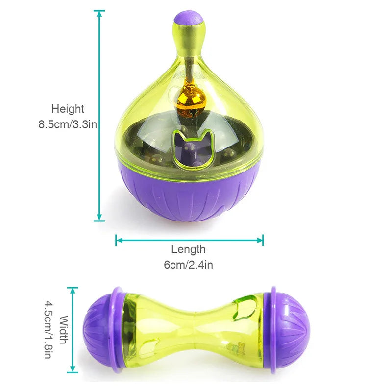 Pet Cat Dog Tumbler Feeder Toy