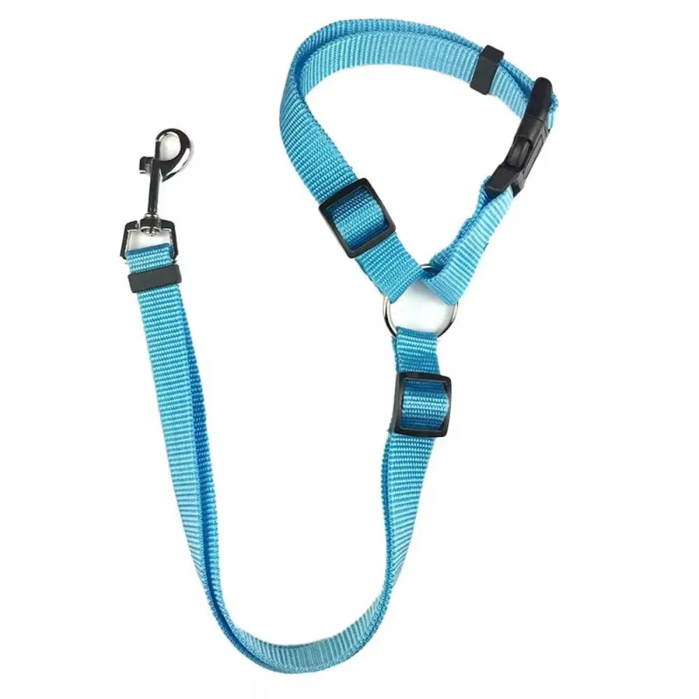 Adjustable 2-in-1 Pet Car Seat Belt